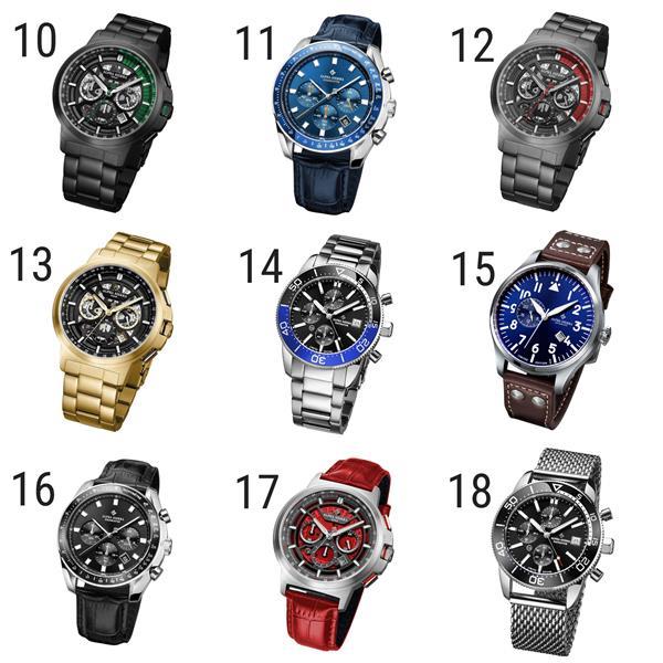 Grote foto prachtige collectie herenhorloges van alpha sierra sieraden tassen en uiterlijk heren