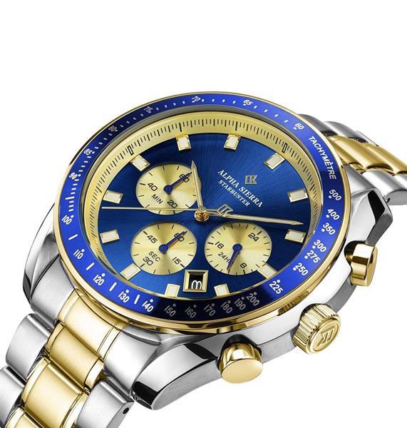 Grote foto prachtige alpha sierra starbuster bss05 sieraden tassen en uiterlijk heren