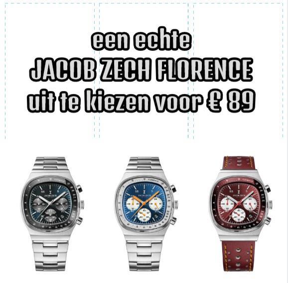 Grote foto 3 x jacob zech florence sieraden tassen en uiterlijk heren