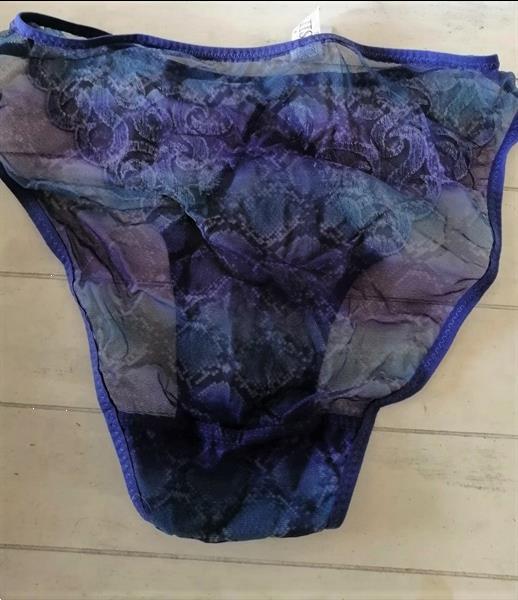 Grote foto paarse doorzichtige bh en slip van promise 75b kleding dames ondergoed en lingerie merkkleding