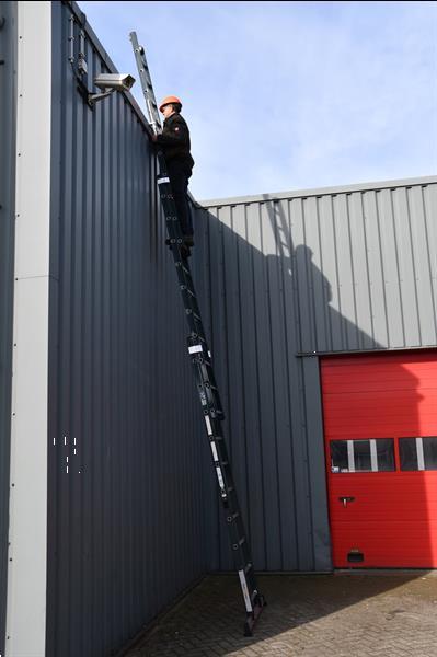 Grote foto 2 delige ladder premium smart level en top safe 2 x 14 doe het zelf en verbouw ladders en trappen