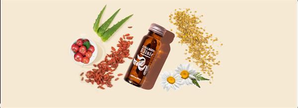 Grote foto 4 dozen collageen elixir huid haargroei beauty en gezondheid lichaamsverzorging