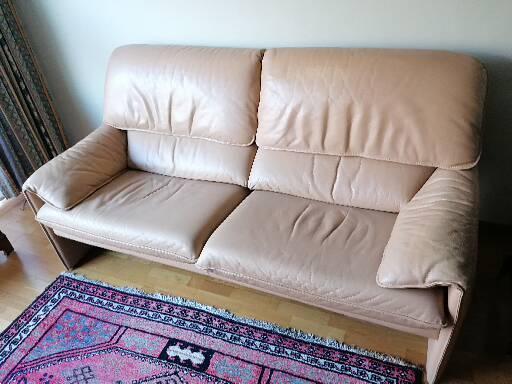 Grote foto lederen bankstel leolux huis en inrichting fauteuils