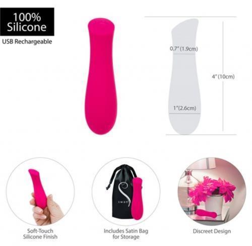 Grote foto mini swan rose vibrator roze erotiek vibrators