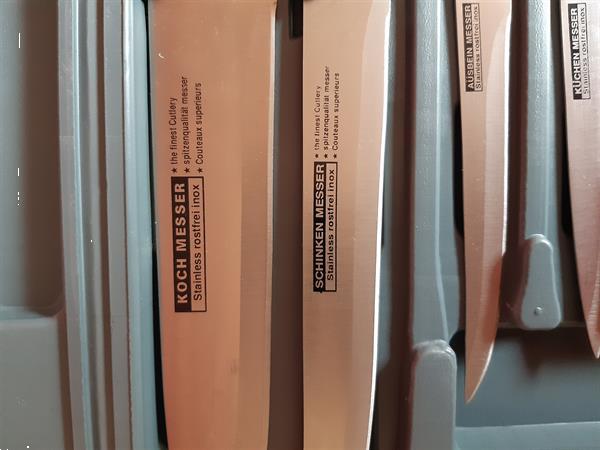 Grote foto messenset in koffer nieuw nooit gebruikt huis en inrichting bestek