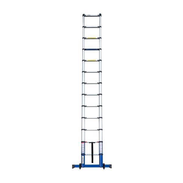 Grote foto telescoopladder premium blue 4.8 meter doe het zelf en verbouw ladders en trappen