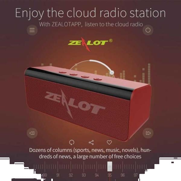 Grote foto zealot s31 bluetooth 5.0 soundbox 3d hifi haut parleur sans muziek en instrumenten speakers