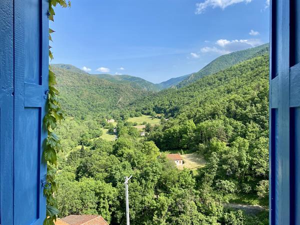 Grote foto romantisch huisje in de bergen mooi uitzicht vakantie frankrijk