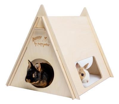 Grote foto bunny nature campsite knaagdierhuis dieren en toebehoren knaagdier accessoires