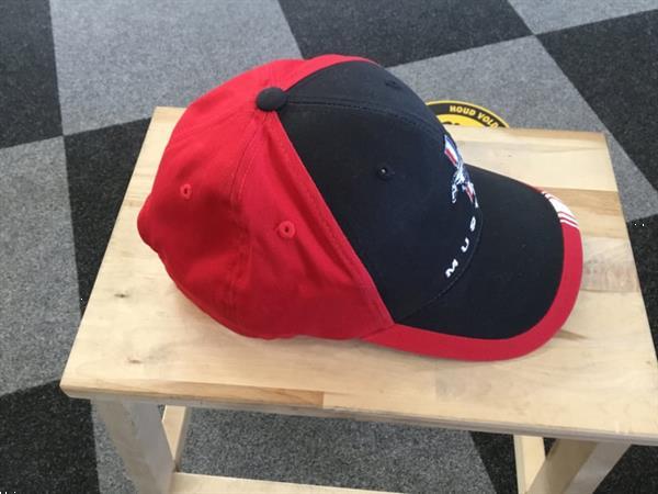 Grote foto baseball cap ford mustang zwart rood kleding dames hoeden en petten