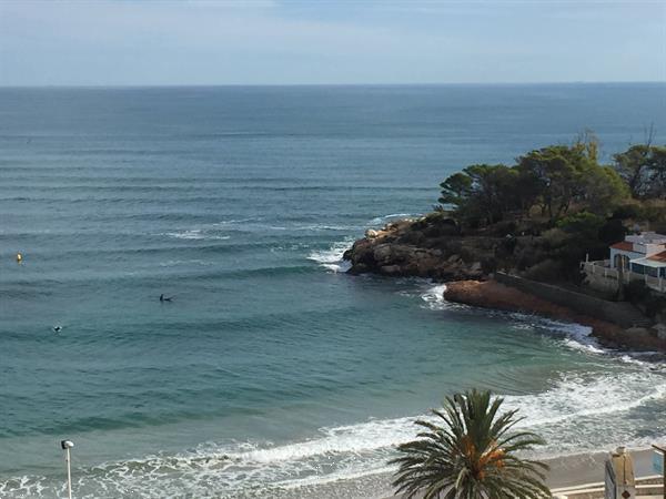 Grote foto appartement op eerste lijn in calpe vakantie spaanse kust