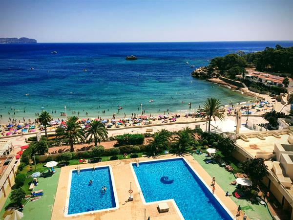 Grote foto appartement op eerste lijn in calpe vakantie spaanse kust