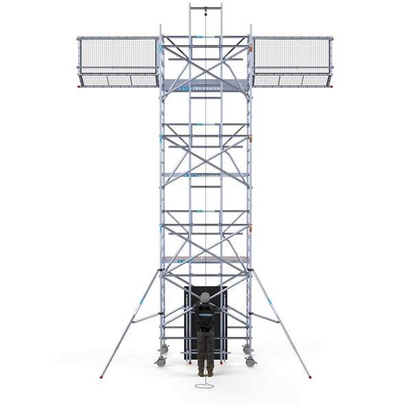 Grote foto solar rolsteiger 135x250x8 2m werkhoogte inclusief solar li doe het zelf en verbouw ladders en trappen
