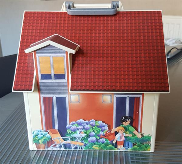 Grote foto poppenhuis playmobile kinderen en baby playmobil