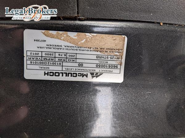 Grote foto mcculloch m125 97hrb zitmaaier agrarisch mechanisatie