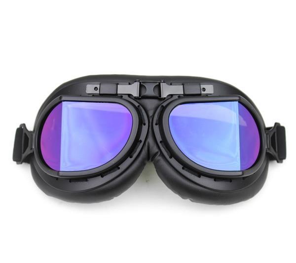 Grote foto crg zwarte pilotenbril glaskleur helder motoren overige accessoires