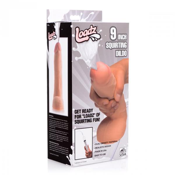Grote foto dual density spuitende dildo 24 cm erotiek dildo