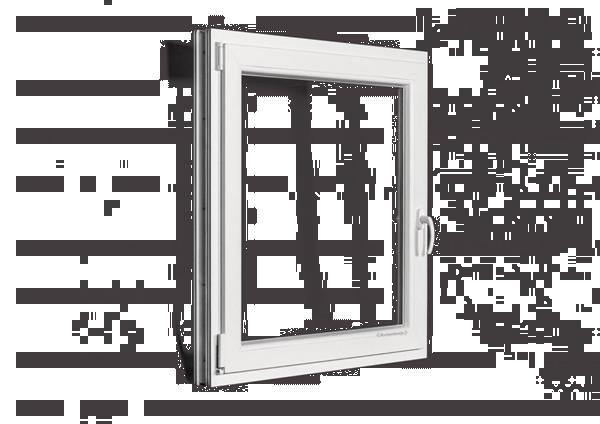 Grote foto vensters draaikiep kozijnen pvc raam b100 x h110 cm doe het zelf en verbouw kozijnen en schuifpuien