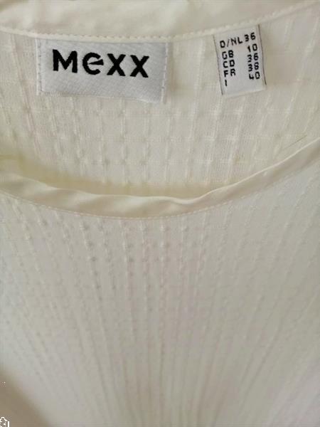 Grote foto prachtige doorzichtige tuniek jurk van mexx kleding dames blouses en tunieken