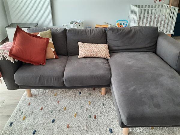 Grote foto ikea norsborg zetel met chaiselong huis en inrichting sofa en chaises longues