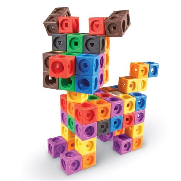 Grote foto mathlink cubes number blocks bouwset xl kinderen en baby overige