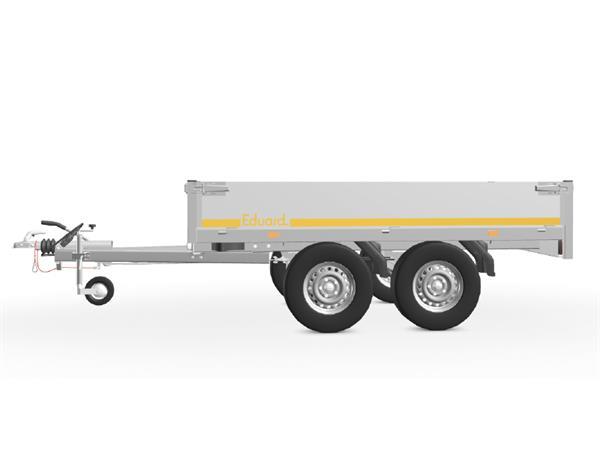 Grote foto eduard plateauwagen256 x 150 750 kg lvh 72geremd open aanh auto diversen aanhangers