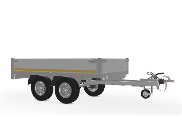 Grote foto eduard plateauwagen256 x 150 750 kg lvh 72geremd open aanh auto diversen aanhangers