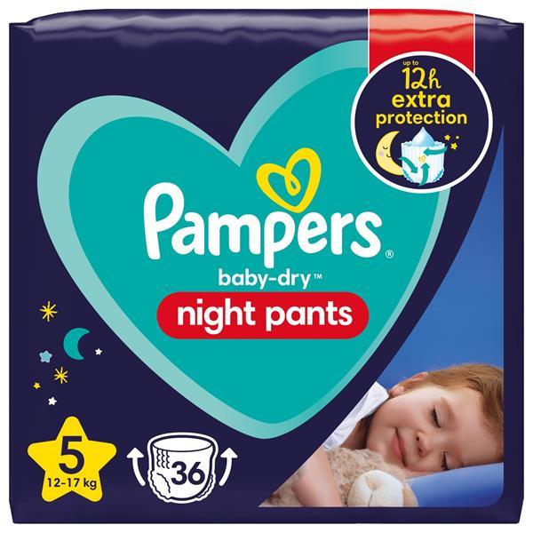 Grote foto pampers night pants maat 5 mega maandbox 216 luierbr kinderen en baby dekens en slaapzakjes