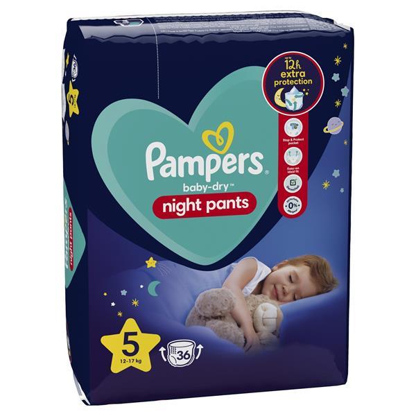Grote foto pampers night pants maat 5 mega maandbox 216 luierbr kinderen en baby dekens en slaapzakjes