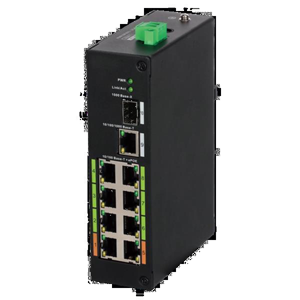 Dahua Ethernet Switch - 5 Poorten - 10 / 100 / 1000 Mbps - Metaal