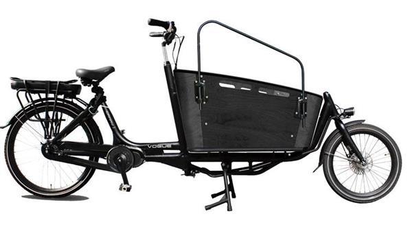 Grote foto vogue elektrische bakfiets twee wielen carry zwart 481 watt fietsen en brommers bakfietsen