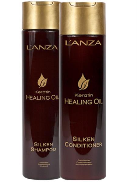 Grote foto keratin healing oil combi deal shampoo conditioner kleding dames sieraden