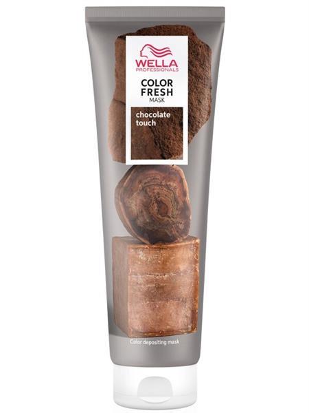 Grote foto wella color fresh mask chocolate touch kleding dames sieraden