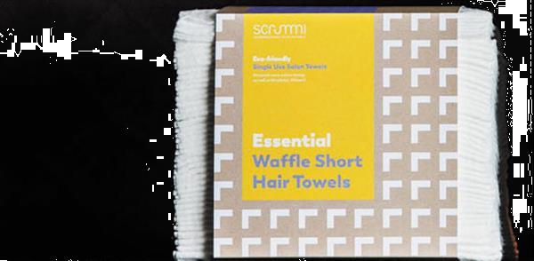 Grote foto scrummi essential white short towel 60x40cm 750 stuks beauty en gezondheid lichaamsverzorging