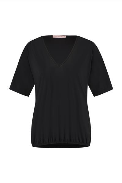Grote foto zwart shirt vicky studio anneloes kleding dames overige kledingstukken