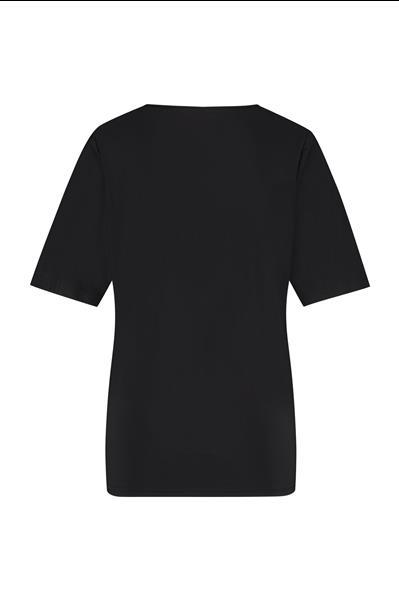 Grote foto zwart shirt vicky studio anneloes kleding dames overige kledingstukken