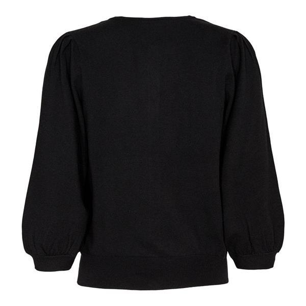 Grote foto zwart vest call freequent kleding dames truien en vesten