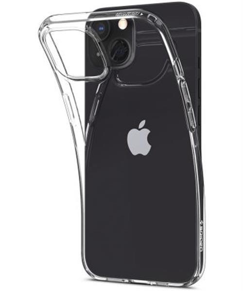 Grote foto spigen crystal flex apple iphone 13 hoesje transparant telecommunicatie tablets