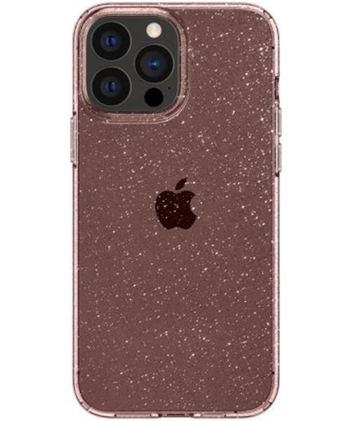 Grote foto spigen liquid crystal iphone 13 pro hoesje glitter roze telecommunicatie tablets