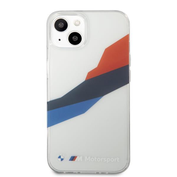 Grote foto bmw iphone 13 hardcase backcover graphic tricolor transp telecommunicatie tablets