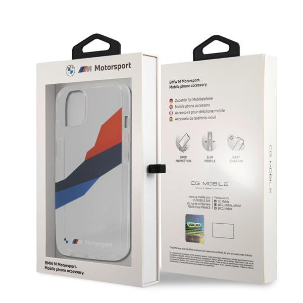 Grote foto bmw iphone 13 hardcase backcover graphic tricolor transp telecommunicatie tablets