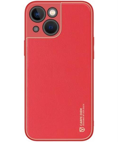 Grote foto dux ducis yolo apple iphone 13 mini hoesje back cover rood telecommunicatie mobieltjes