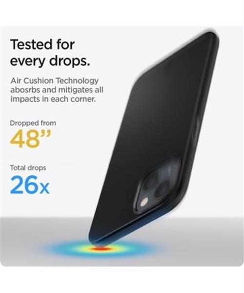 Grote foto spigen thin fit apple iphone 13 hoesje ultra dun back cover telecommunicatie tablets