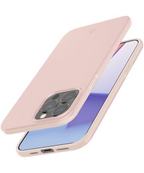 Grote foto spigen thin fit apple iphone 13 pro ultra dun hoesje roze telecommunicatie tablets