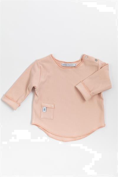Grote foto baby shirt lange mouw roze bamboom kinderen en baby overige