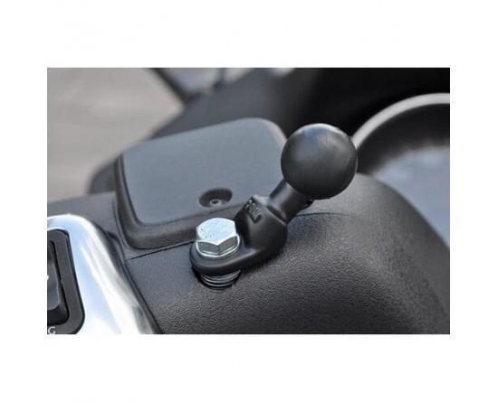 Grote foto ram motorcycle base with 9mm hole and 1 ball telecommunicatie carkits en houders