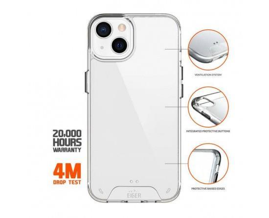 Grote foto eiger glacier case apple iphone 13 mini transparant telecommunicatie mobieltjes