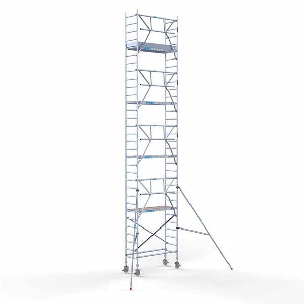 Grote foto rolsteiger standaard 75x190 10 2m werkhoogte enkele voorloop doe het zelf en verbouw ladders en trappen