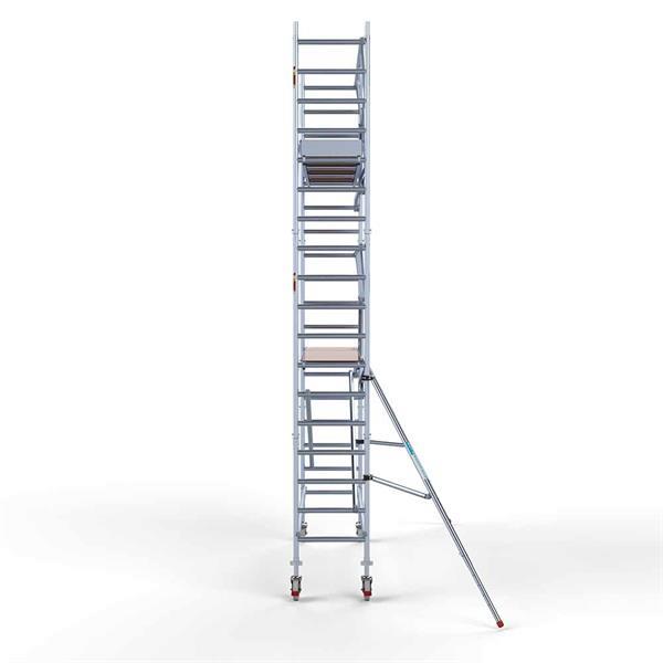 Grote foto rolsteiger standaard 75x305 6 2m werkhoogte enkele voorloopl doe het zelf en verbouw ladders en trappen