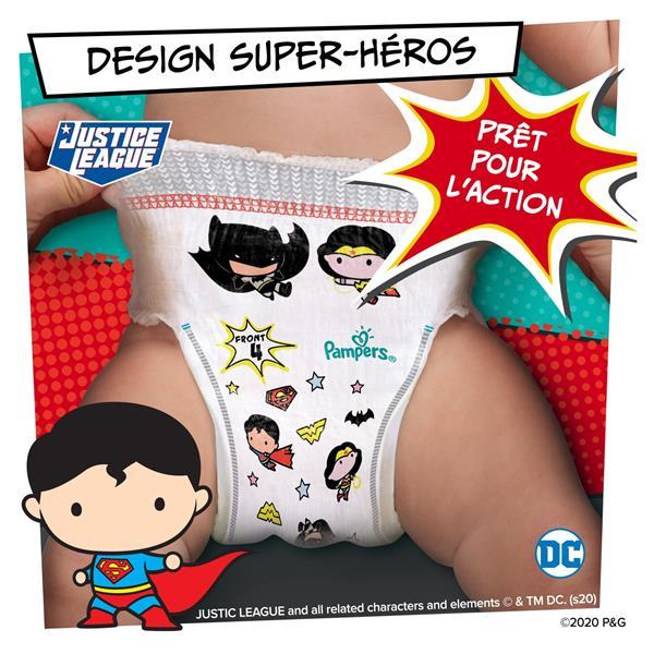 Grote foto pampers baby dry nappy pants superhelden maat 4 mega m kinderen en baby dekens en slaapzakjes